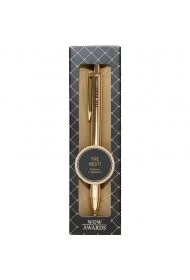 Długopis prezentowy z napisem The best! - Długopisy - miniaturka - grafika 1