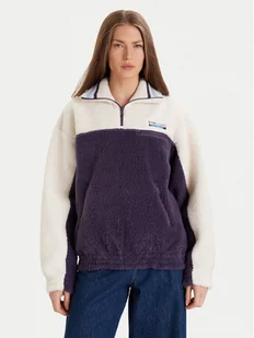 Lacoste Polar SF5266 Granatowy Oversize - Bluzy damskie - miniaturka - grafika 1