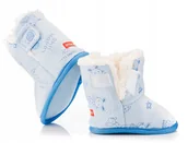 Buty dla dziewczynek - Śliczne domowe buciki dziecięce Roz. 25/26 -15 cm - miniaturka - grafika 1