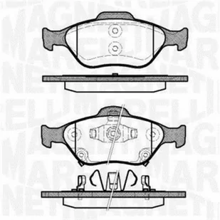 Klocki hamulcowe - komplet MAGNETI MARELLI 363916060404  w 24 h. Do 100 dni na zwrot. 100 tys. Klientów. - Klocki hamulcowe - miniaturka - grafika 1