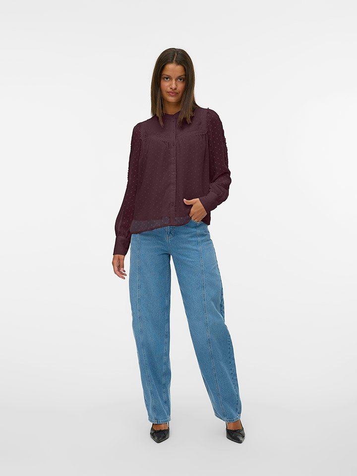 Vero Moda Bluzka w kolorze brązowym