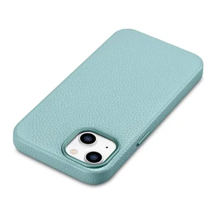 iCarer Litchi Premium Leather Case skórzane etui iPhone 14 magnetyczne z MagSafe zielony (WMI14220709-GN) - Etui i futerały do telefonów - miniaturka - grafika 11