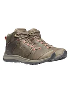 Buty trekkingowe damskie - Keen Skórzane buty turystyczne "Terradora II" w kolorze khaki - miniaturka - grafika 1