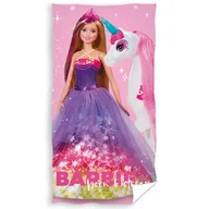Okrycia kąpielowe dla dzieci - Ręcznik bawełniany 70x140 Barbie 235001 - miniaturka - grafika 1