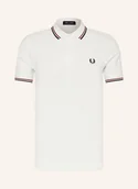 Moda i Uroda OUTLET - Fred Perry Koszulka Polo Z Piki m3600 Straight Fit weiss - miniaturka - grafika 1