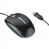 Myszki - Myszka przewodowa gamingowa Hoco USB A 2400 dpi GM37 czarna - miniaturka - grafika 1