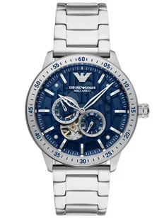 Zegarek Zegarek EMPORIO ARMANI - Mario AR60052  Silver/Silver - Zegarki męskie - miniaturka - grafika 3