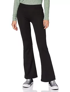 Spodnie damskie - ONLY Rozkloszowane spodnie damskie, czarny, (XL) W / 32L - grafika 1