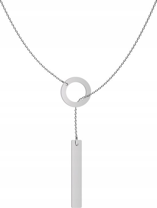 Radziszewska Jewellery Naszyjnik Srebrny Krawat blaszki