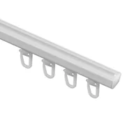 Akcesoria do wystroju okien - Szyna sufitowa Bergen 180 cm biała aluminiowa z akcesoriami Gardinia - miniaturka - grafika 1