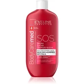 Balsamy i kremy do ciała - Eveline Cosmetics Extra Soft SOS regenerujące mleczko do ciała do bardzo suchej skóry 350 ml - miniaturka - grafika 1
