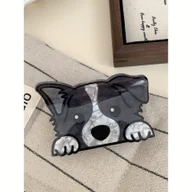 Ozdoby do włosów - TEMU 1 szt. Urocza i stylowa spinka do włosów dla psa, idealna do codziennego użytku, z motywem kreskówkowym Golden Retrievera i Border Collie. - miniaturka - grafika 1