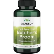 Włosy, skóra, paznokcie - SWANSON Butcher's Broom (Ruszczyk kolczasty) 470mg - (100 kap) FF35-99885 - miniaturka - grafika 1