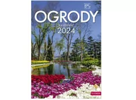 Kalendarze - kalendarz 2024 ogrody - miniaturka - grafika 1