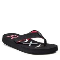 Klapki i japonki damskie - Roxy Japonki ARGL100281 BLK - miniaturka - grafika 1