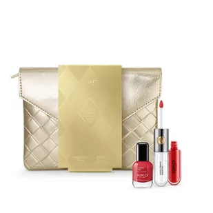KIKO Milano Holiday Première Forever Together Makeup Gift Set zestaw prezentowy do ust i dłoni 03 Red Duet - Szminki - miniaturka - grafika 1