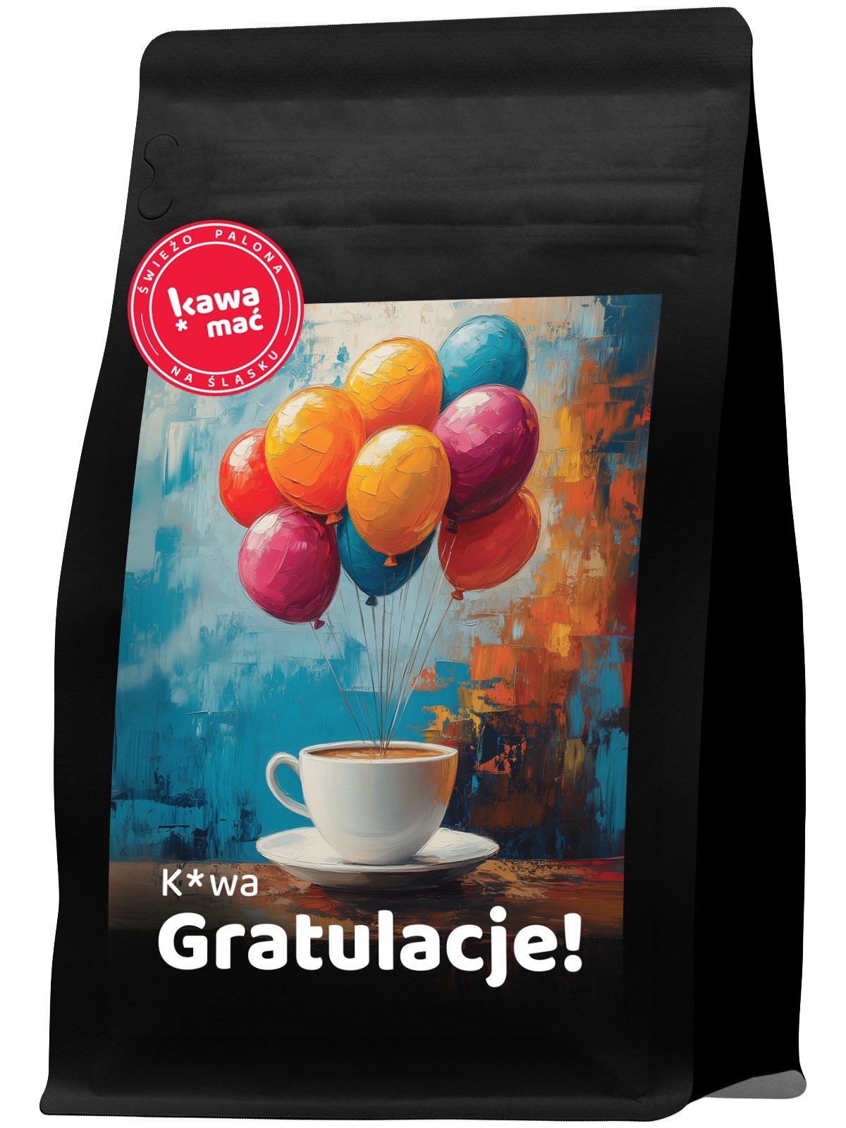 Kawa ziarnista 1KG z palarni Gratulacje 100% Arabika Brazylia blend Kawamać