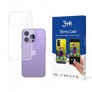 3mk Etui Skinny Case do iPhone 14 Pro przezroczyste - Etui i futerały do telefonów - miniaturka - grafika 1