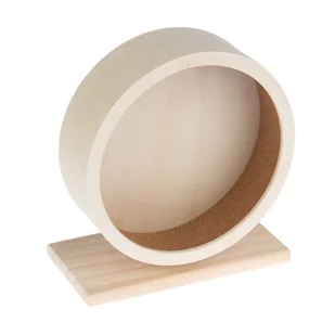 TIAKI drewniany kołowrotek - Ø 19,5 cm - Akcesoria dla gryzoni - miniaturka - grafika 1