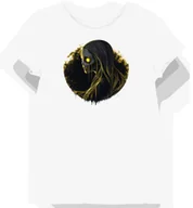 Koszulki i topy damskie - Koszulka damska biała z nadrukiem złotej lalki Annabelle XXL - miniaturka - grafika 1