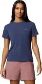 Koszulki i topy damskie - Columbia Sun Trek W SS II Tee 2119711466 Granatowe M - miniaturka - grafika 1