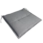 Poduszki ogrodowe - Sun Garden Poduszka ogrodowa na krzesło Artos 48x45x5.5 cm szara - miniaturka - grafika 1