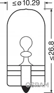 Żarówki samochodowe - Żarówki samochodowe Osram W5W 5 W 2825 - miniaturka - grafika 1
