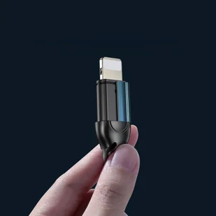 Joyroom N10 King Kong series zestaw 3 x nylonowy kabel przewód USB - Lightning (0.25m + 1.2m + 2m) 2,4A czerwone - Kable USB - miniaturka - grafika 2