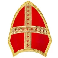 Dodatki do strojów karnawałowych - GAM Czapka biskupa Mitra - 1 szt. EKCZB-01 - miniaturka - grafika 1