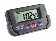 Stopery sportowe - Zegarek Samochodowy Alarm Data Stoper 2492 - miniaturka - grafika 1
