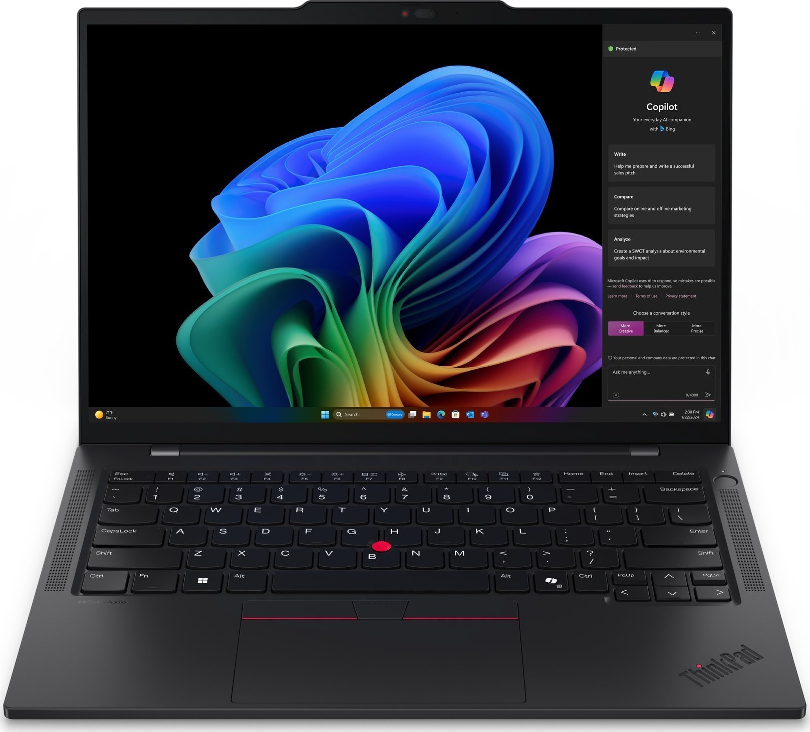Lenovo ThinkPad T14s G6 X Elite X1E-78-100 / 32 GB / 1 TB / W11 Pro 21N10008MH