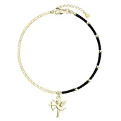 Bransoletki - Pozłacana Bransoletka Amor - miniaturka - grafika 1