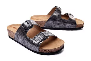 INBLU NM-27 045 szary, klapki damskie - Inblu - Klapki i japonki damskie - miniaturka - grafika 1