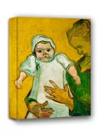 Obrazy i zdjęcia na płótnie - Madame Roulin and Her Baby, Vincent van Gogh - obraz na płótnie Wymiar do wyboru: 60x90 cm - miniaturka - grafika 1