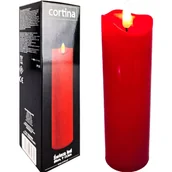 Świeczniki - ŚWIECZKA WKŁAD DO ZNICZA EFEKT PŁOMIENIA 17,5 cm - miniaturka - grafika 1