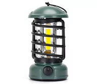 Latarki - Aigostar - LED Ściemnialna latarka kempingowa LED/3xAA zielona 18 cm - miniaturka - grafika 1