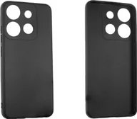 Etui i futerały do telefonów - caseroxx ochronny pokrowiec TPU kompatybilny z Tecno Mobile Spark Go, gumowe etui na telefon czarny - miniaturka - grafika 1