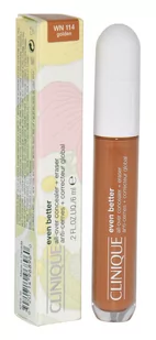 Clinique, Even Better, korektor do twarzy All Over Concealer + Eraser Wn 114 Golden, 6 ml - Korektory do twarzy - miniaturka - grafika 1