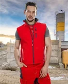 Odzież robocza - Ardon KAMIZELKA SOFTSHELLOWA ARDON - wiatroodporna, oddychająca technologia ElasticTech, - Czarno-pomarańczowy H9175 5XL - miniaturka - grafika 1