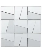 Lustra - Lustro ścienne ANCEMONT Srebrny - miniaturka - grafika 1