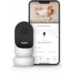 Niania elektroniczna OWLET CAM 2 HD - Elektroniczne nianie i monitory oddechu - miniaturka - grafika 1