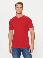 Koszulki męskie - s.Oliver T-Shirt 2153464 Czerwony Regular Fit - miniaturka - grafika 1