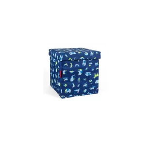 Pufa sitbox kids abc friends blue kod: RKB4066 + Sprawdź na SuperWnetrze.pl - Torby podróżne - miniaturka - grafika 1