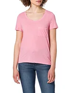 Koszulki i topy damskie - VERO MODA Damska koszulka Vmgajadiana Ss Top JRS Ga, Geranium Pink, M - miniaturka - grafika 1