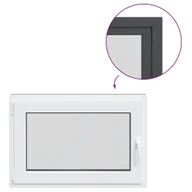 Tablice i flipcharty - vidaXL Okno piwniczne RISOR 60x100 cm uchylno-rozwierne DIN lewe - miniaturka - grafika 1