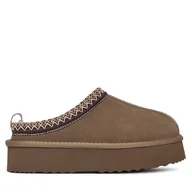 Kapcie damskie - Kapcie DeeZee 0B780P-P Khaki - miniaturka - grafika 1
