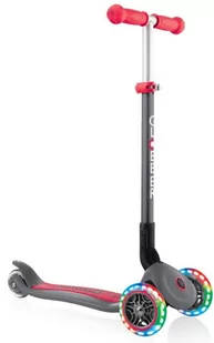 Globber Primo Foldable Lights 432-120-2 Grey-red - Hulajnogi - miniaturka - grafika 1