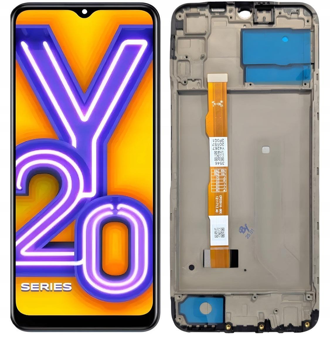 WYŚWIETLACZ EKRAN LCD DO VIVO Y20i RAMKA