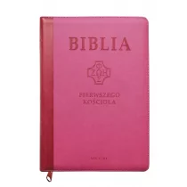 Biblia pierwszego Kościoła różowa z paginatorami - Religia i religioznawstwo - miniaturka - grafika 1