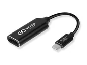 Złącza, przejściówki, adaptery - VIGGO DESIGN Adapter USB-C - HDMI 4K 60Hz czarny - miniaturka - grafika 1
